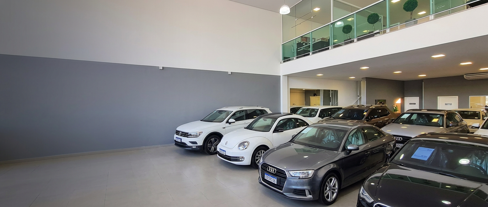 Showroom da YSE Veículos em Campinas